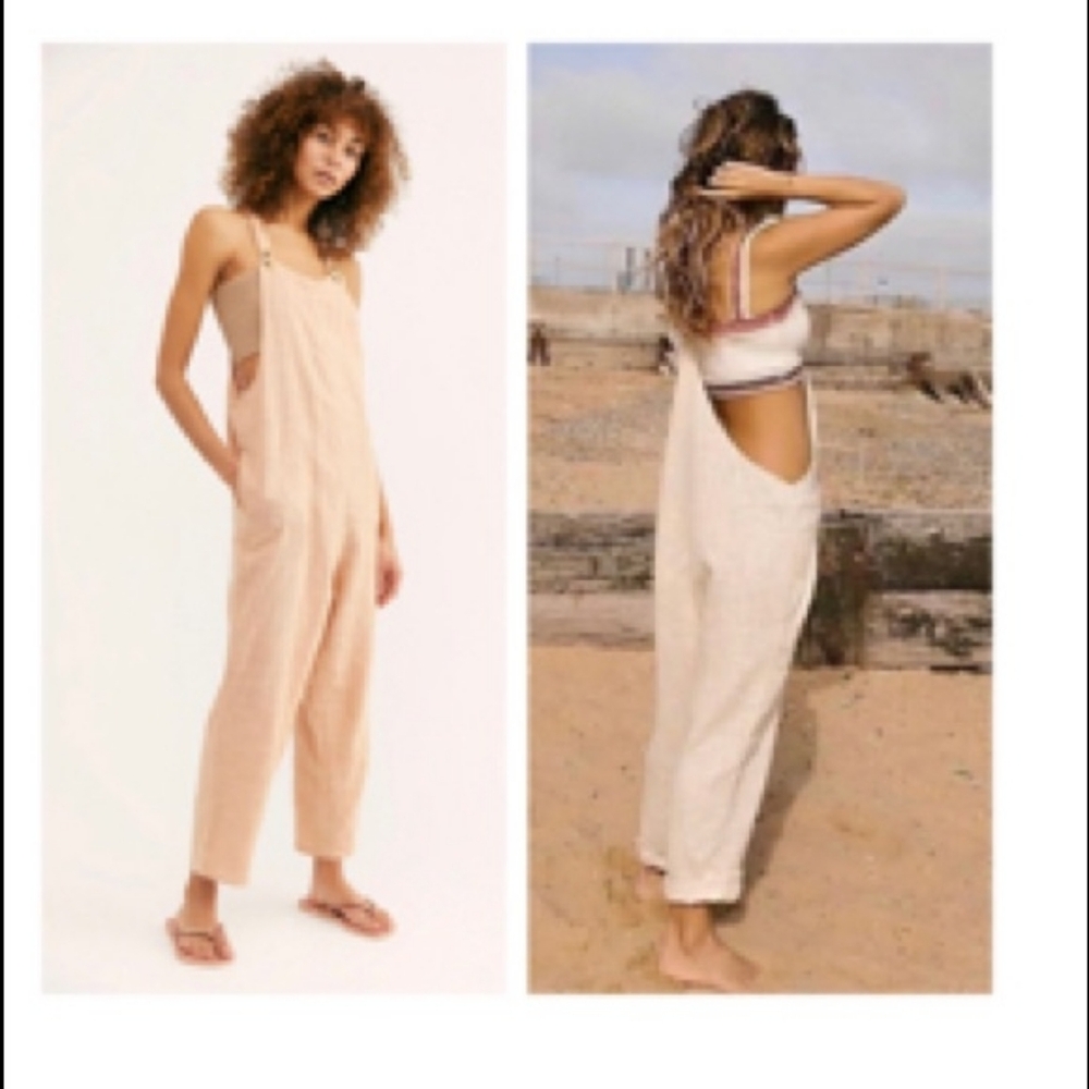 Free People Yellow Sezanne Onesie